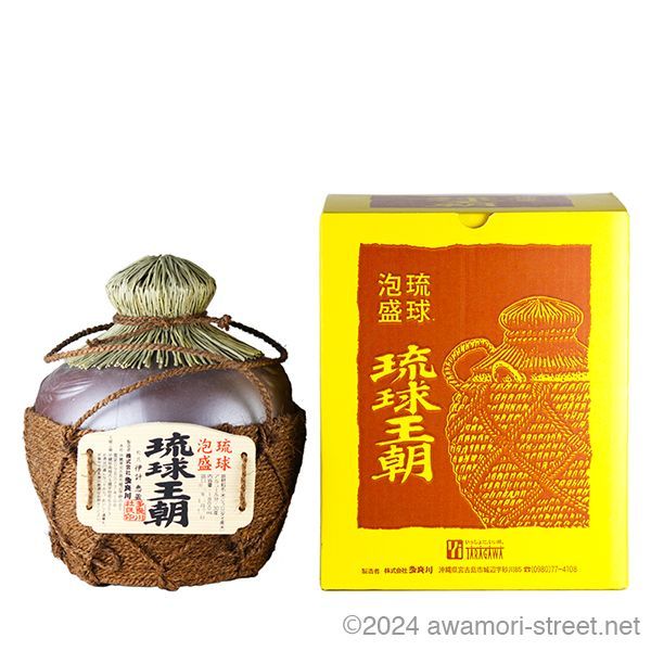 泡盛 琉球王朝 一升縄巻き壺 30度,1800ml / 多良川 【公式通販】