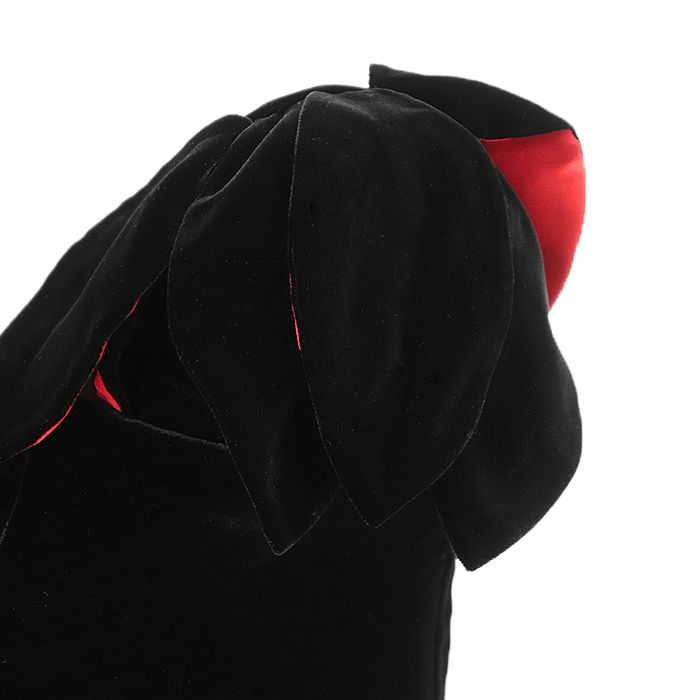 Christian Dior クリスチャンディオール ロングワンピース BOUTIQUE ブティック ベルベット シルクブレンド サイドファスナー バイ ノースリーブ ドレス リボンタイ付属 レディース サイズ表記なし ブラック レッド 黒 赤