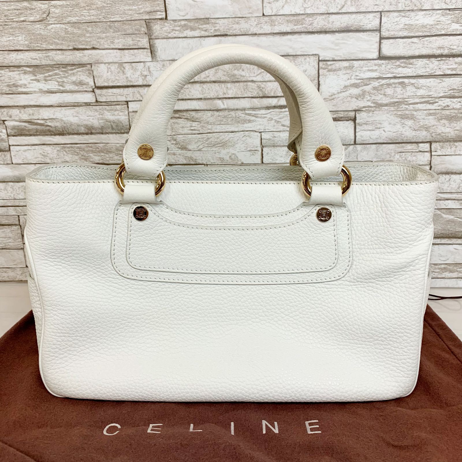 美品〉Celine セリーヌ ブギーバッグ ハンドバッグ トートバッグ 
