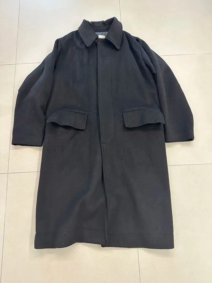 【雷市場（ポンジャン）商品韓国直送】 LAFUDGE STORE(ファッジストア) WOOLRICH(ウールリッチ) オーバ マック コート_ Black S