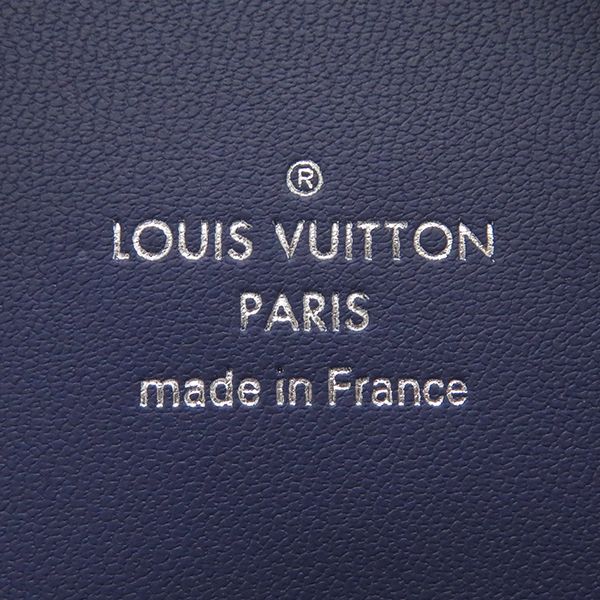 ルイヴィトン LOUIS VUITTON バッグチャーム LVエスカル エテュイ イヤホン モノグラムエスカルキャンバス ブルー シルバー金具 青  小物入れ イヤホンケース GI0491 SN1280 【保存袋】【中古】