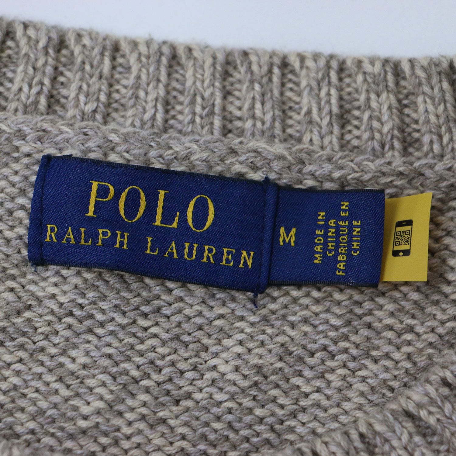 美品 POLO Ralph Lauren ポロ ラルフローレン トップス ベージュ M 