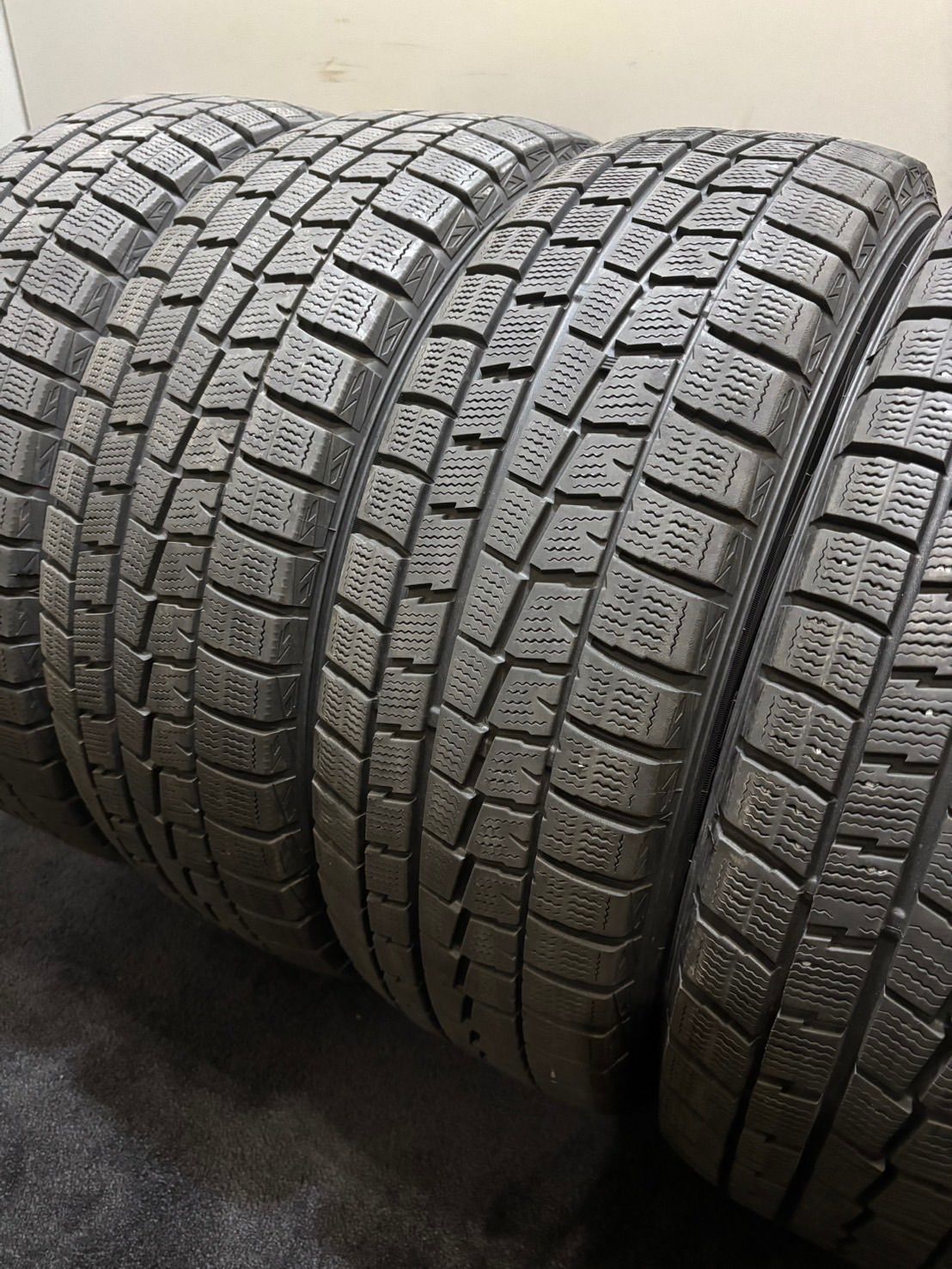 ☆195/65R15 DUNLOP/WINTER MAXX WM01 19年製 スタッドレス 4本 ダンロップ ウィンターマックス ノア ヴォクシー  プリウス (3-H691) - メルカリ