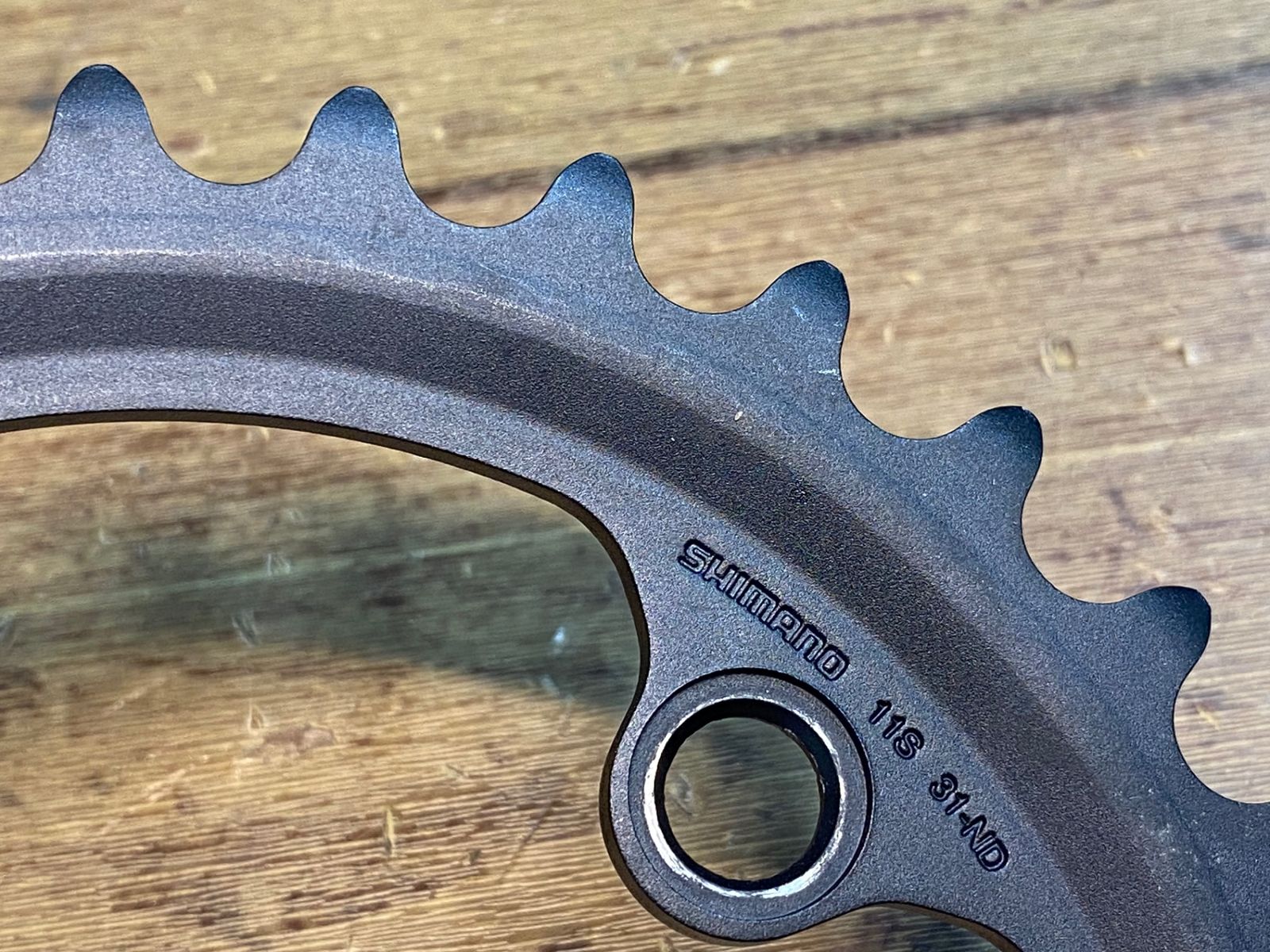 SHIMANO - FC-RX810-2 チェーンリングのみ　48T31T SHIMANO - FC-RX810-2 チェーンリングのみ 48T31Tの通販 by ば