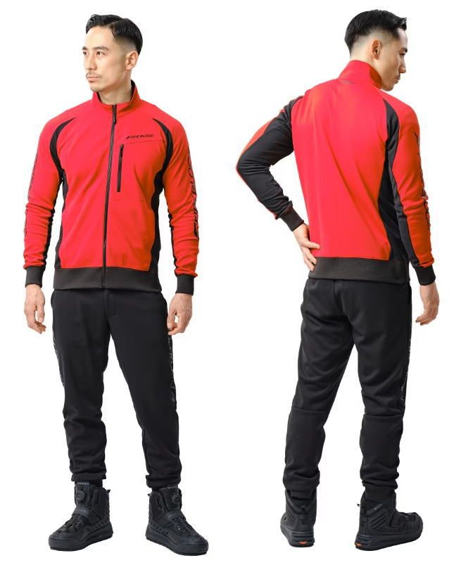 シマノ リミテッドプロ スウェット スーツ MD-111X ブラッドレッド 2XL