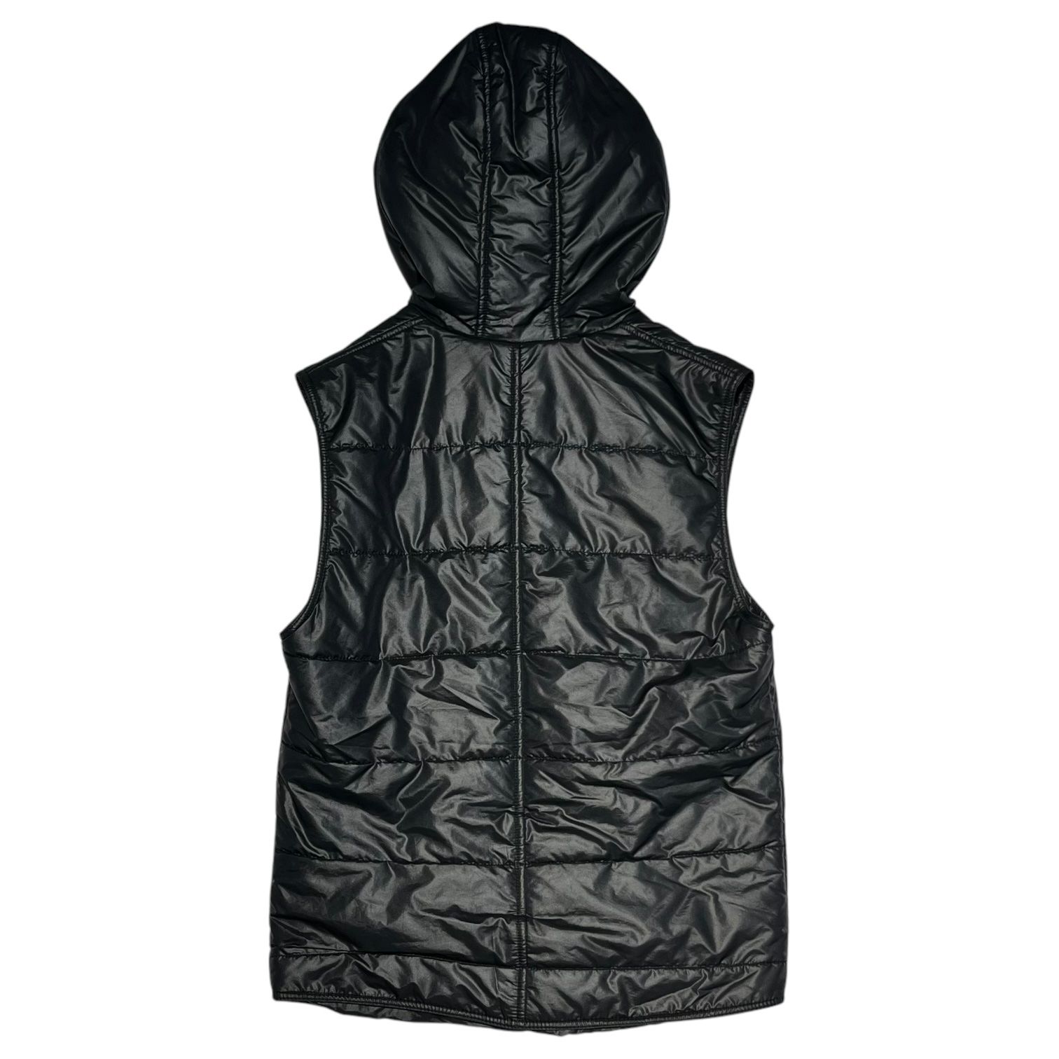 DOLCE&GABBANA(ドルチェ&ガッバーナドルガバ) Hooded padded vest フーデッド 中綿 ベスト G9R56T/G9P09  46 ブラック - メルカリ