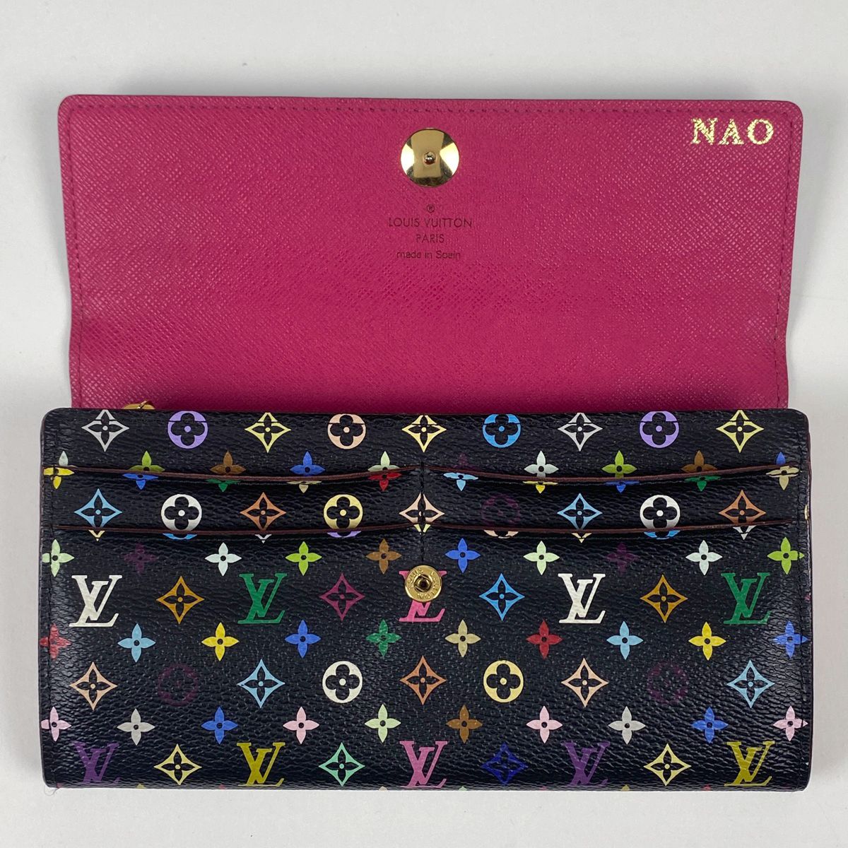 ルイ・ヴィトン Louis Vuitton ポルトフォイユ サラ 二つ折り 長財布 