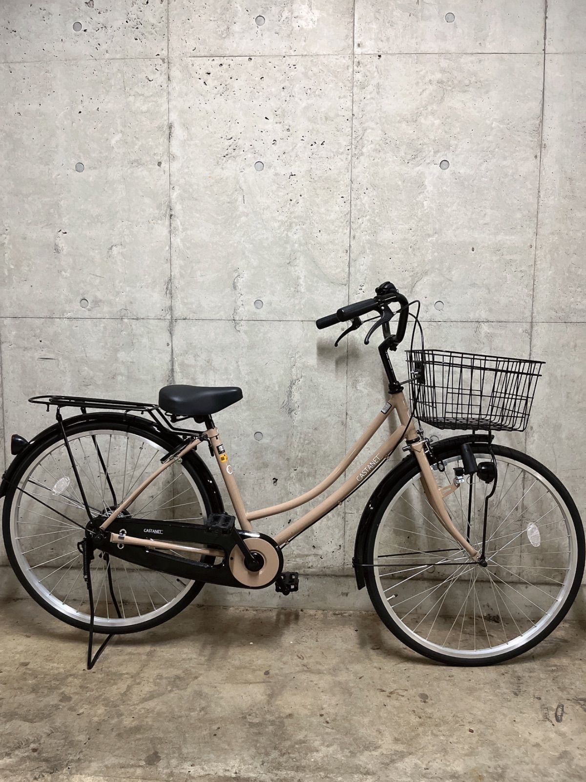 ###直接引き取り限定### 都内、神奈川一部地域自社配送可 サイクルスポット カスタネット26 ママチャリ 自転車 26インチ