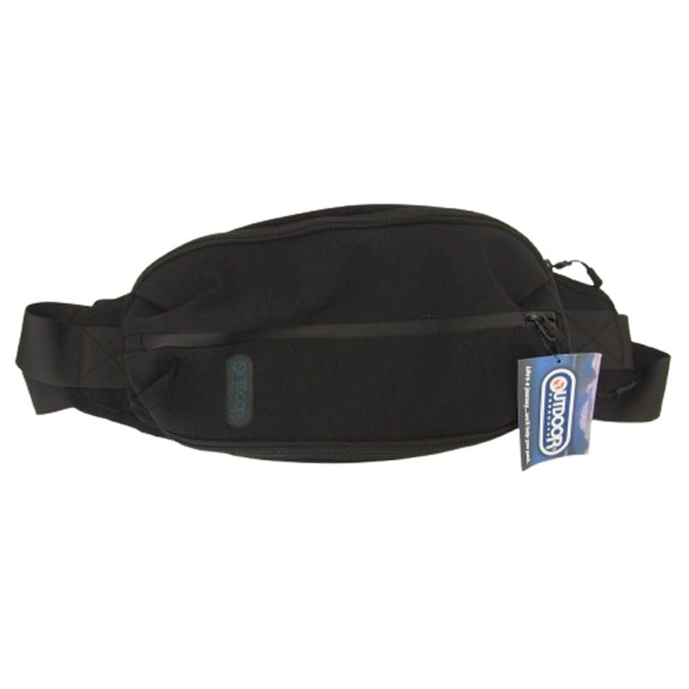 OUTDOOR アウトドア OD776-HS-001 ヒップシート  ショルダー バッグ ブラック系【中古】