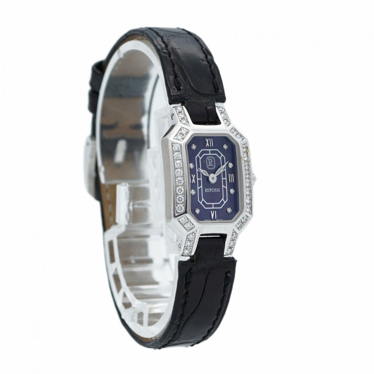 ☆SALE【5wwh0455】レポシ 黒文字盤【中古】腕時計 レディース - メルカリ 