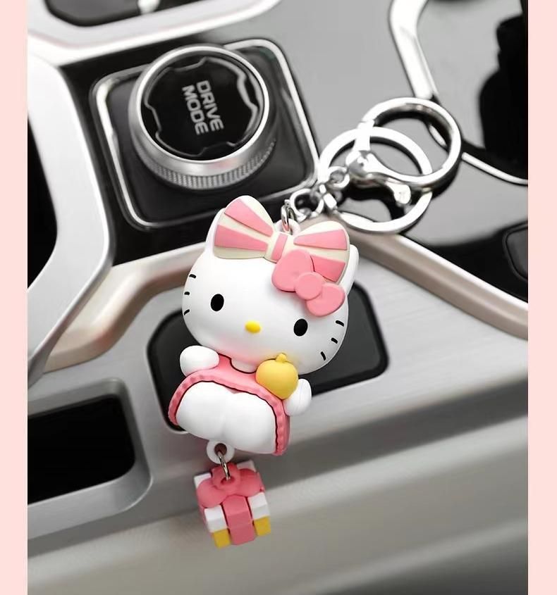 新商品】ハローキティ 両用 ルームミラー キーホルダー かわいい
