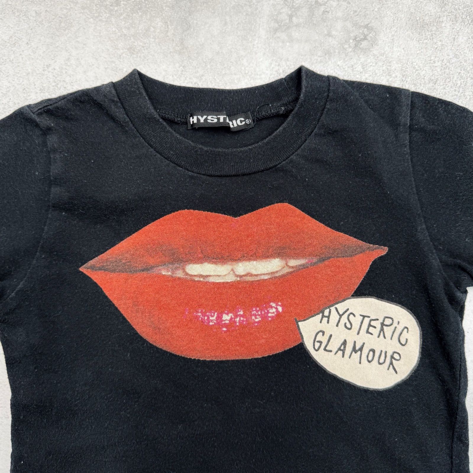 HYSTERIC GLAMOUR ヒステリックグラマー 半袖Tシャツ ブラック