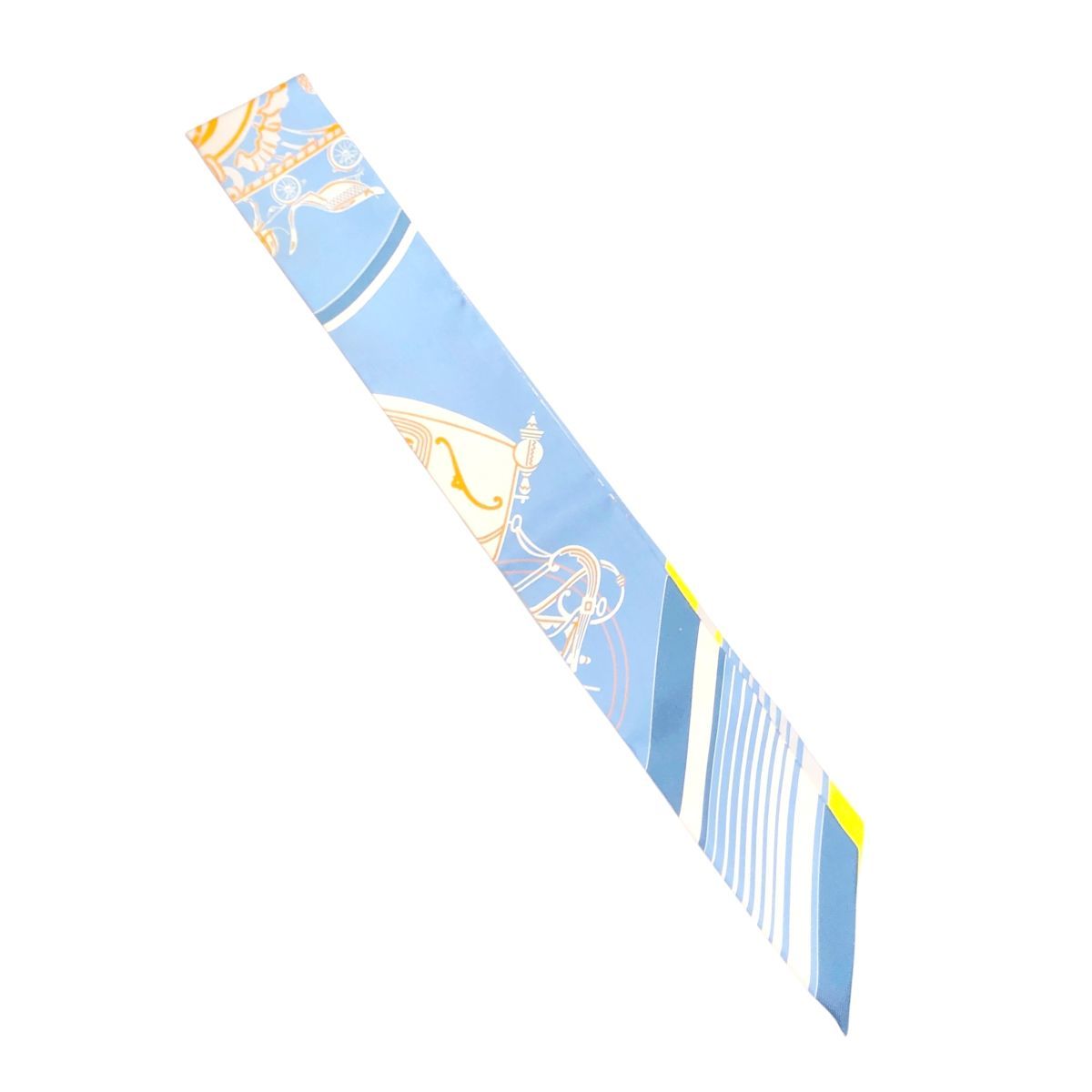 中古】 HERMES エルメス エクスリブリス EX-LIBRIS ツイリー シルク