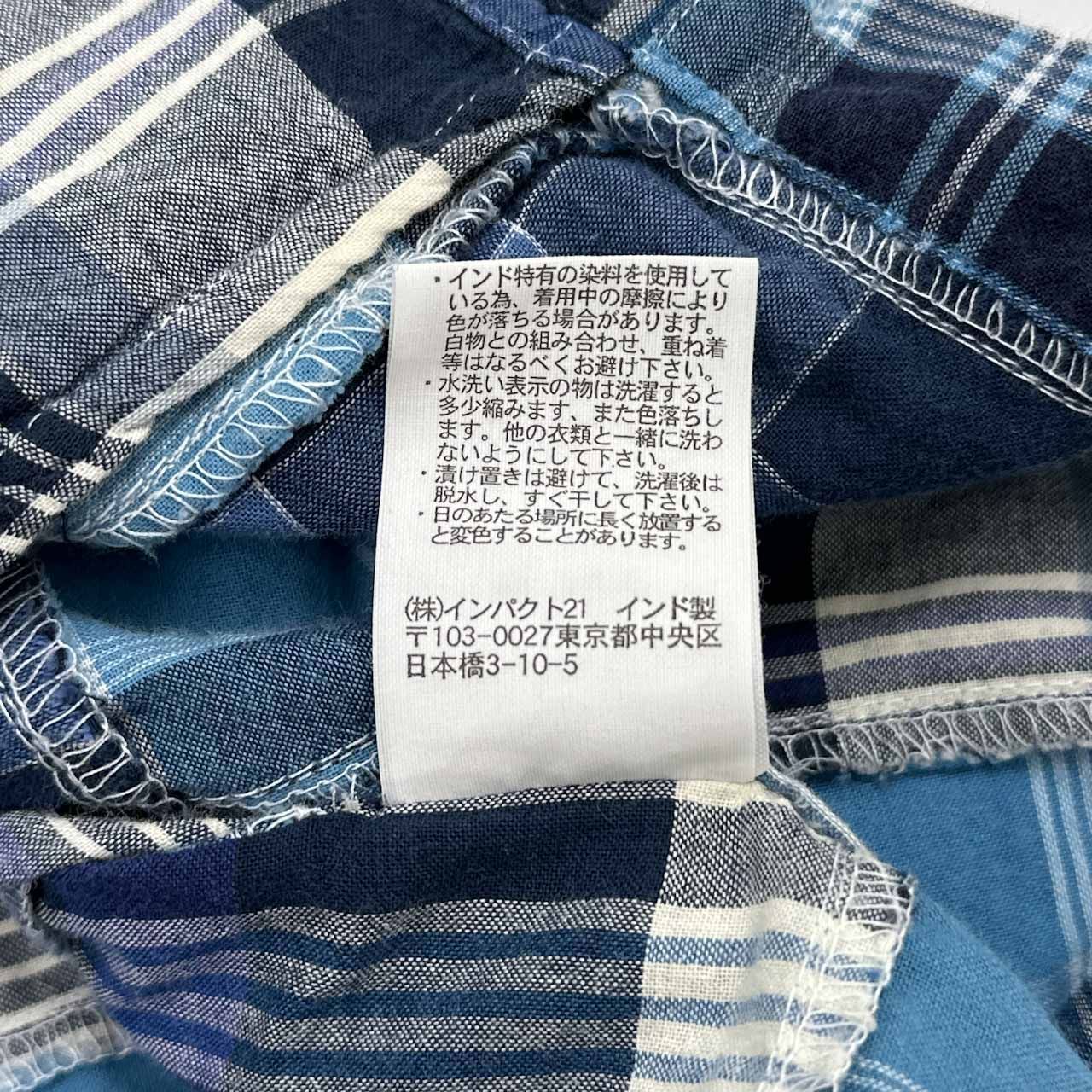 90s 00s Ralph Lauren BOB CAMP パッチワーク ボタンダウン 半袖