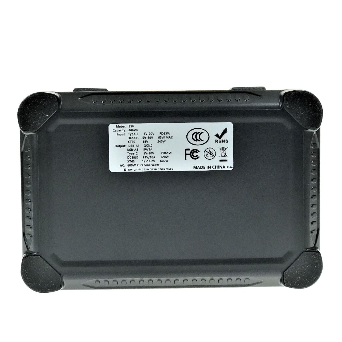 Enernova ポータブル電源 ETA 288Wh 600W(サージ1100W） - メルカリ