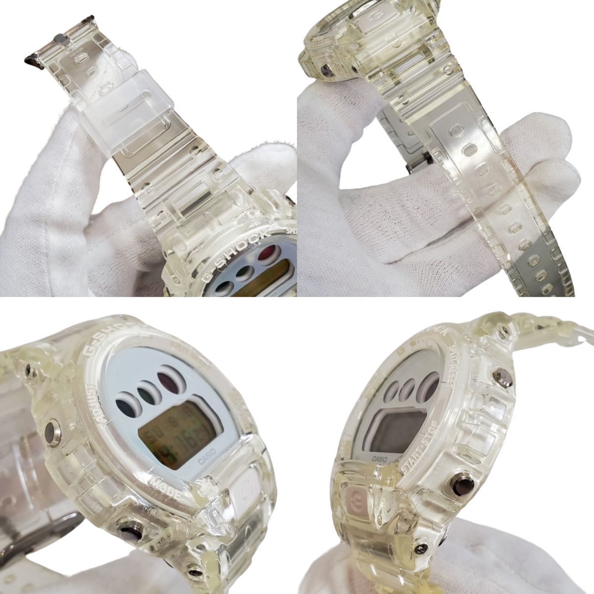 美品 スケルトンCASIO G-SHOCK DW-6900SP-7JR 腕時計 DW-6900SP-7JR | CASIO