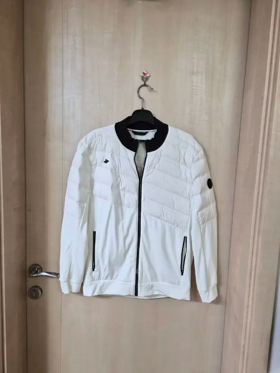 パーリーゲイツ 白 キルティング ブルゾン ジャケット