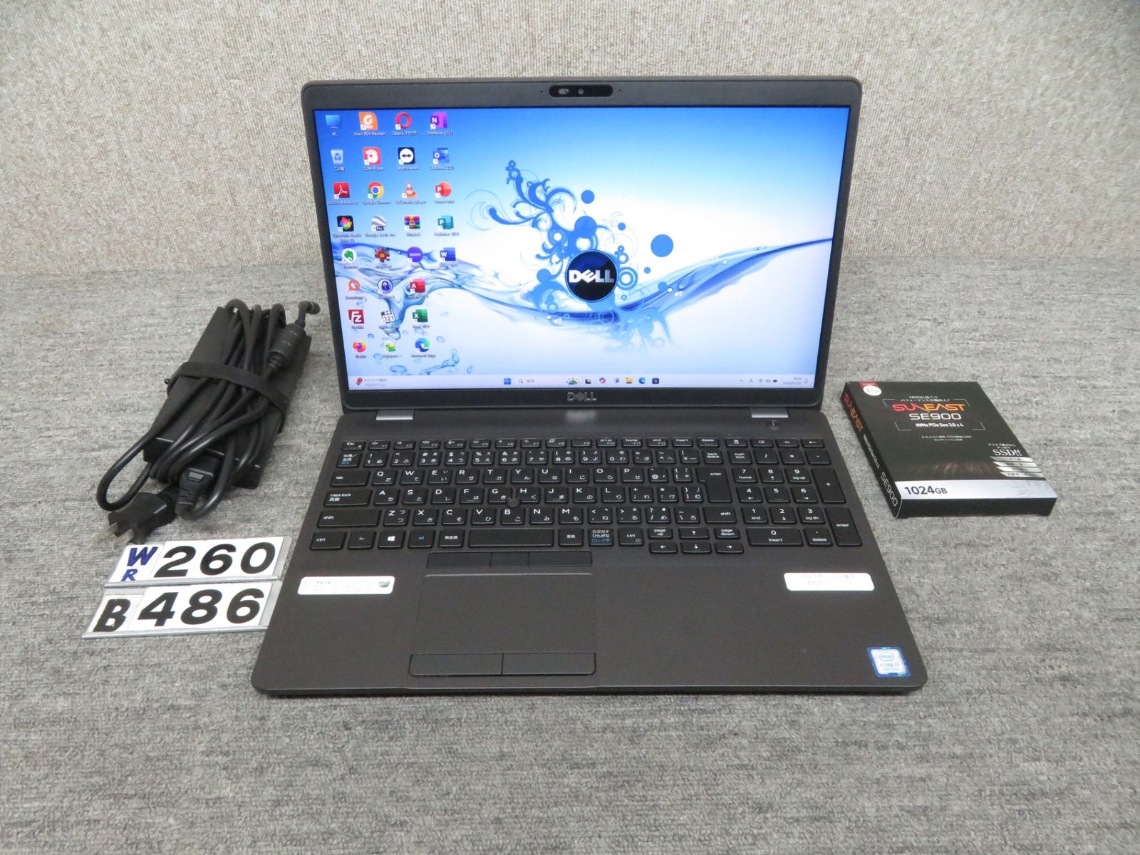 美品Precision 3541 Core i7 9750H 16Gb P620 中古ノートパソコン DELL Precision 3541 Core i7-9750H+NVIDIA Quadro