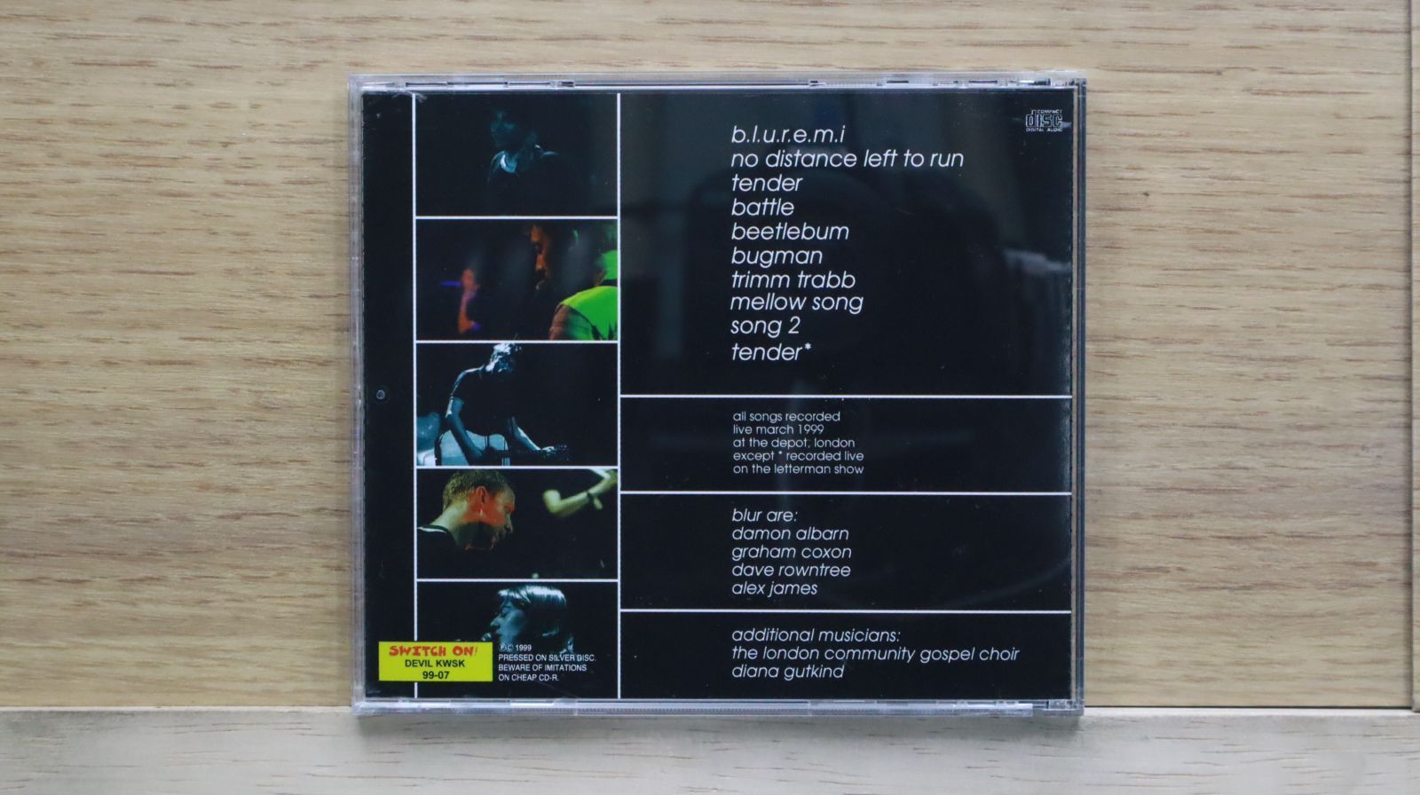 中古CD☆洋楽CD/□ BLUR / SECRET GIG 【SO9907/+++++++F25446】F25446