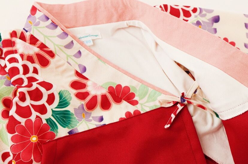 ベビー袴ワンピース