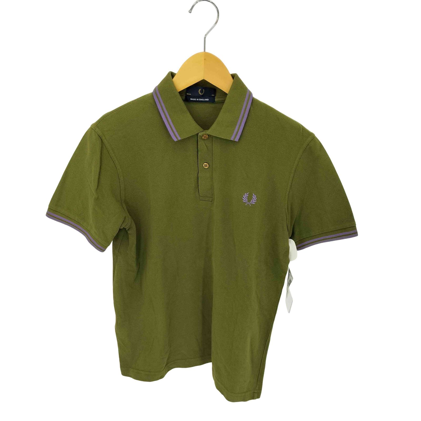 フレッドペリー FRED PERRY 刺繍ロゴ 半袖ポロシャツ メンズ  38