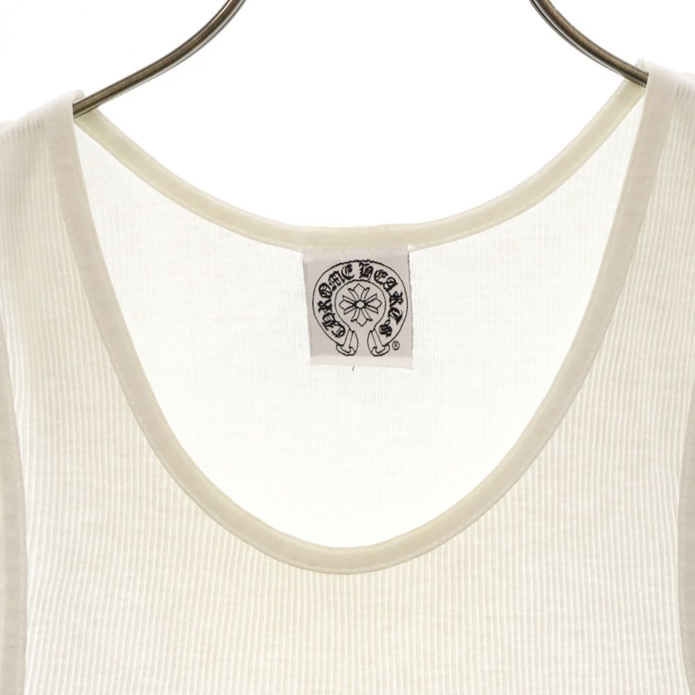 クロムハーツ　リブタンクトップ　Mサイズ Chrome Hearts - CHROME HEARTS クロムハーツ OLD TANK TOP CHクロス