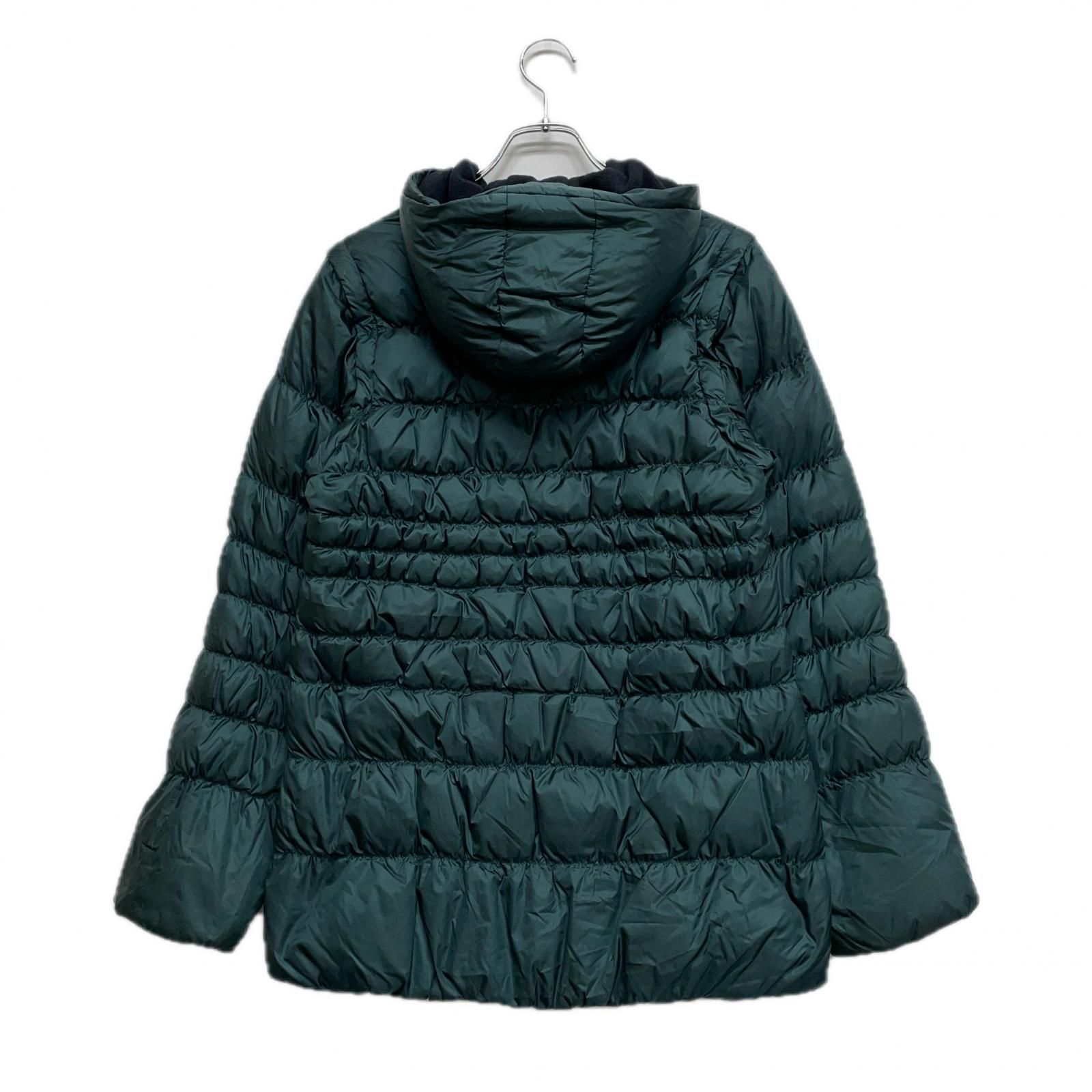 レディース ビームスゴルフ BEAMSGOLF ダウンジャケット L 緑系 モスグリーン ダブルジップ 2WAY WWW_NOITHATQUANGTHANH_NET