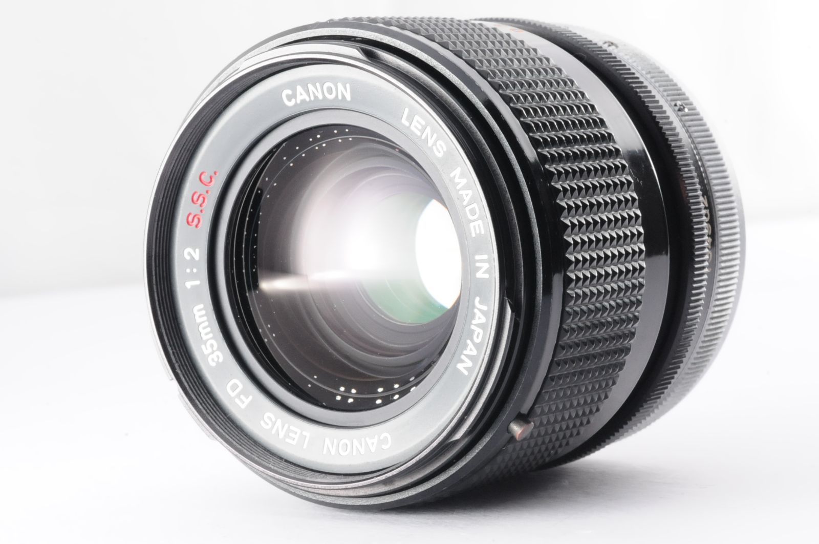 キャノン Canon FD 35mm F2 1 2 S.S.C SSC MF マニュアル カメラレンズ