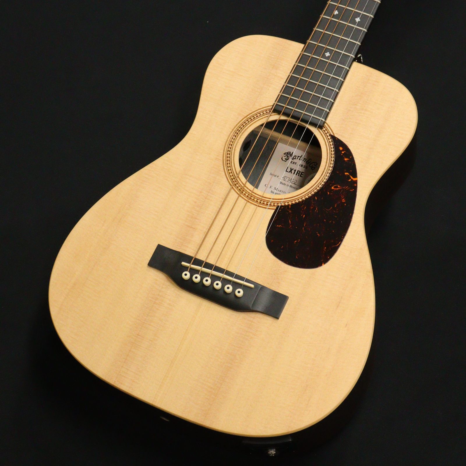Martin LX1RE　リトルマーティン　美品　チューナー、ストラップ、ケース 新品特価】Martin LX1RE ピックアップ搭載 リトルマーチン