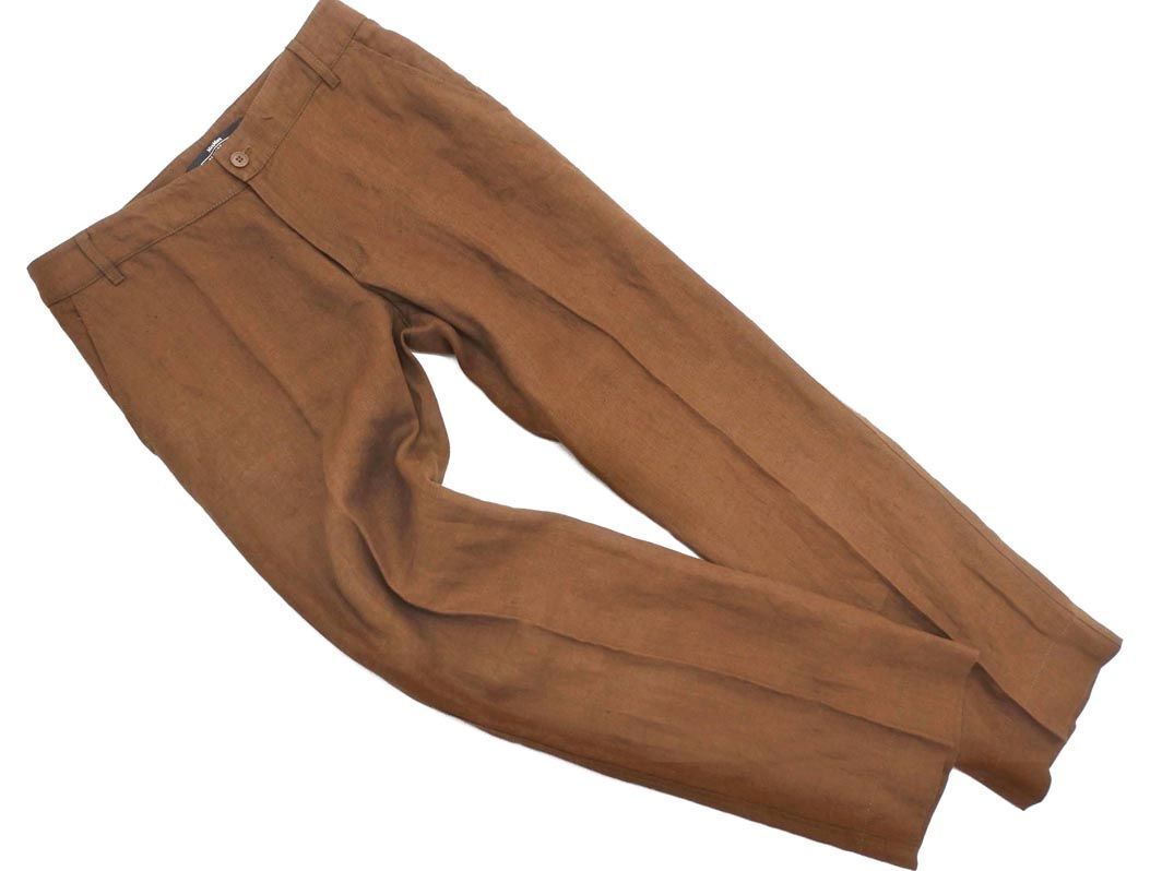 新品未使用】MaxMara スラックス パンツ ブラウン 定価21,0