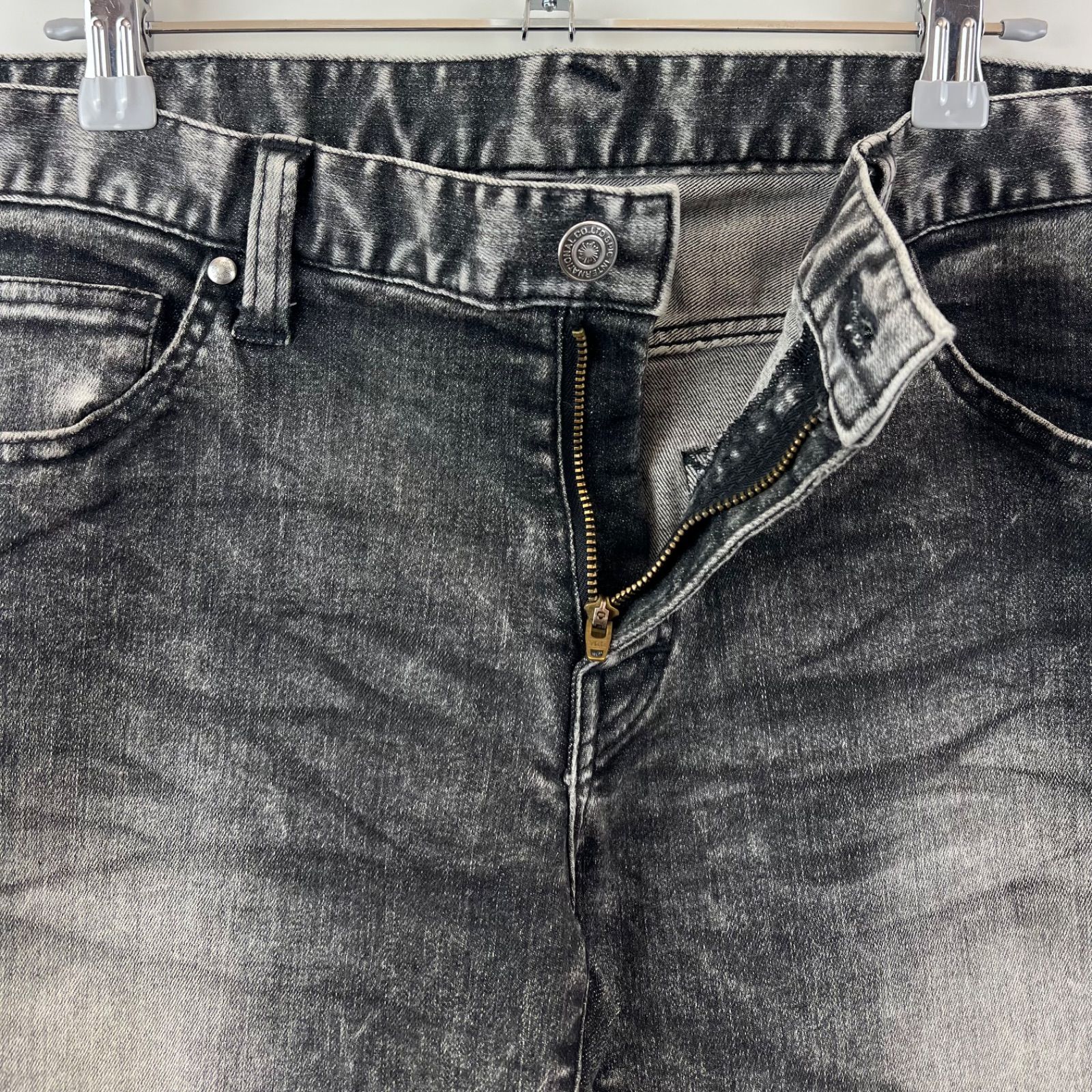 tornado mart 00s black grunge boots cut pants sample tornado mart 00s black grunge boots cut pants sample