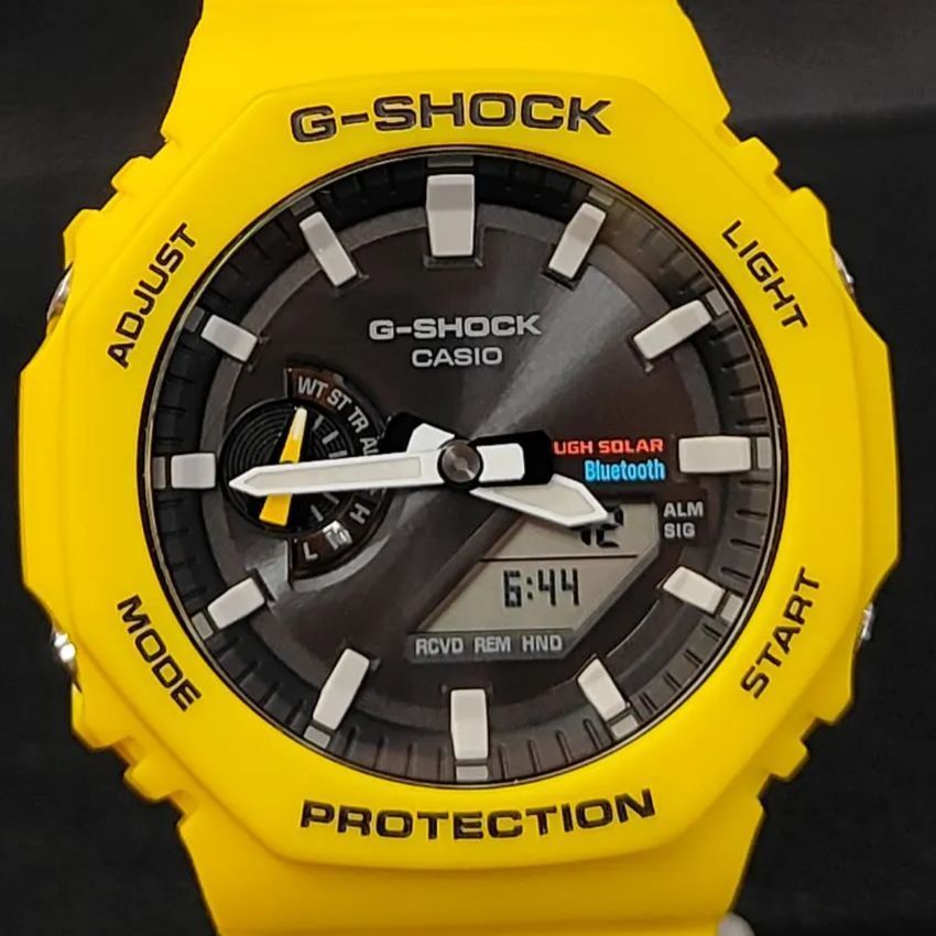 【極美品 未使用】CASIO カシオ G-SHOCK  GA-B2100C-9A ANALOG-DIGITAL 2100 Series Bluetooth 腕時計 ウォッチ メンズ （SNA）1241007004501F
