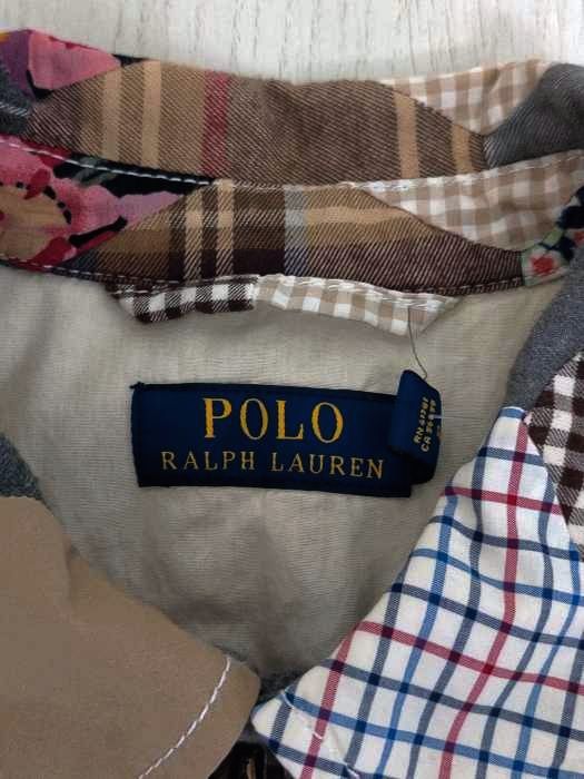 ポロラルフローレン POLO RALPH LAUREN ポニー刺繍パッチワーク