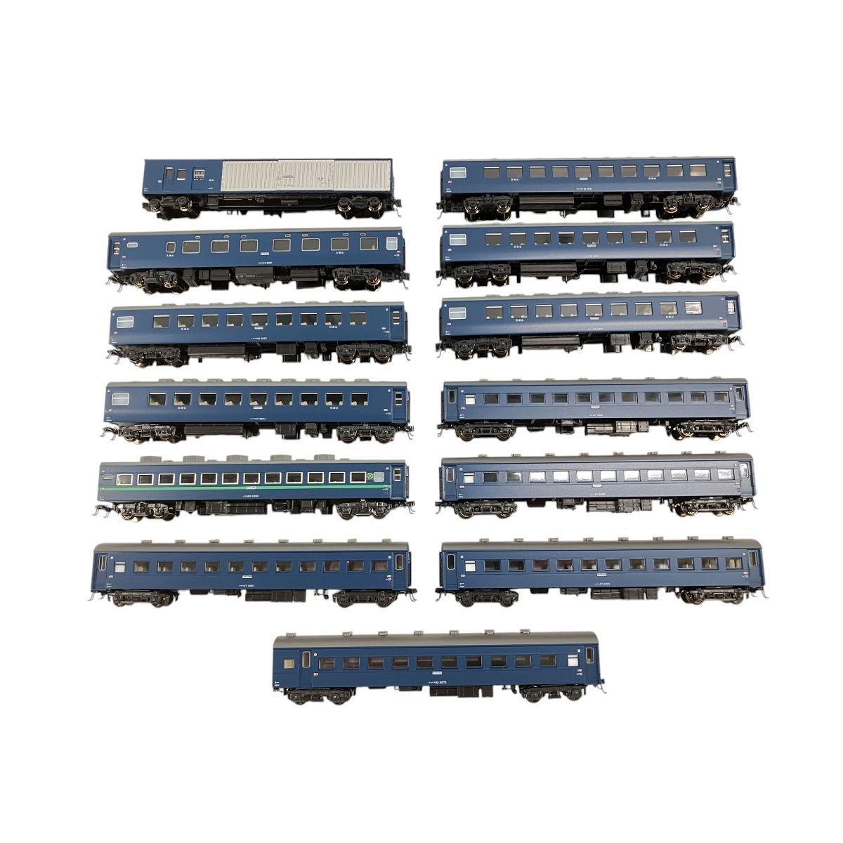 KATO 10-816/817 10系寝台急行能登13両フル④付属品未