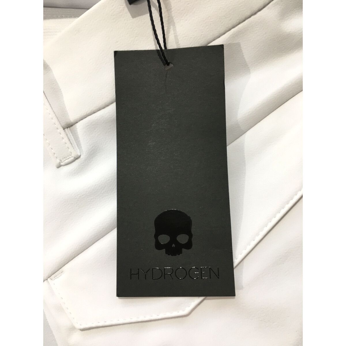 未使用品 メンズ ハイドロゲン HYDROGEN ハーフパンツ M 白 ホワイト