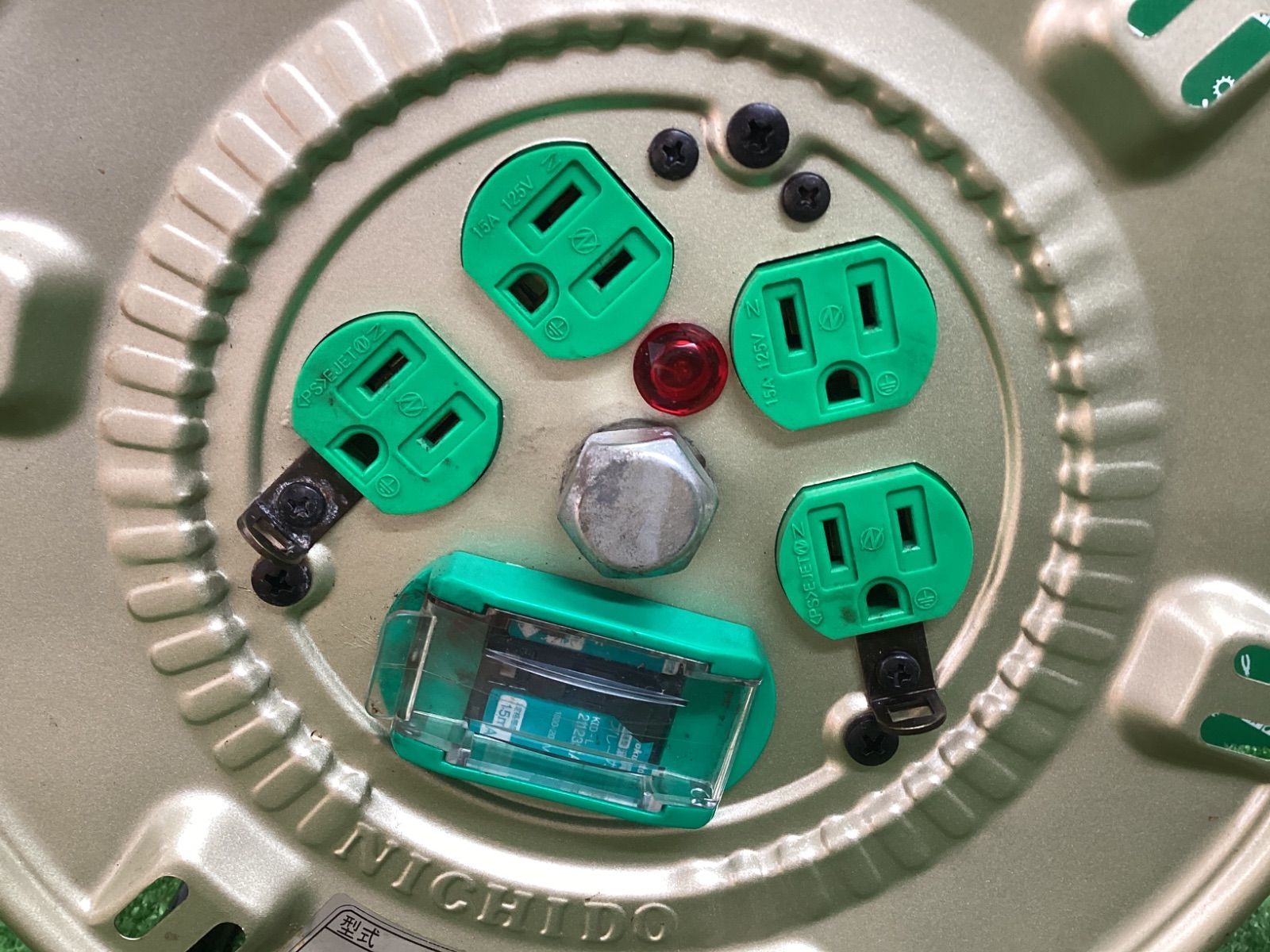 100V漏電遮断器付電工ドラム NP-EB24