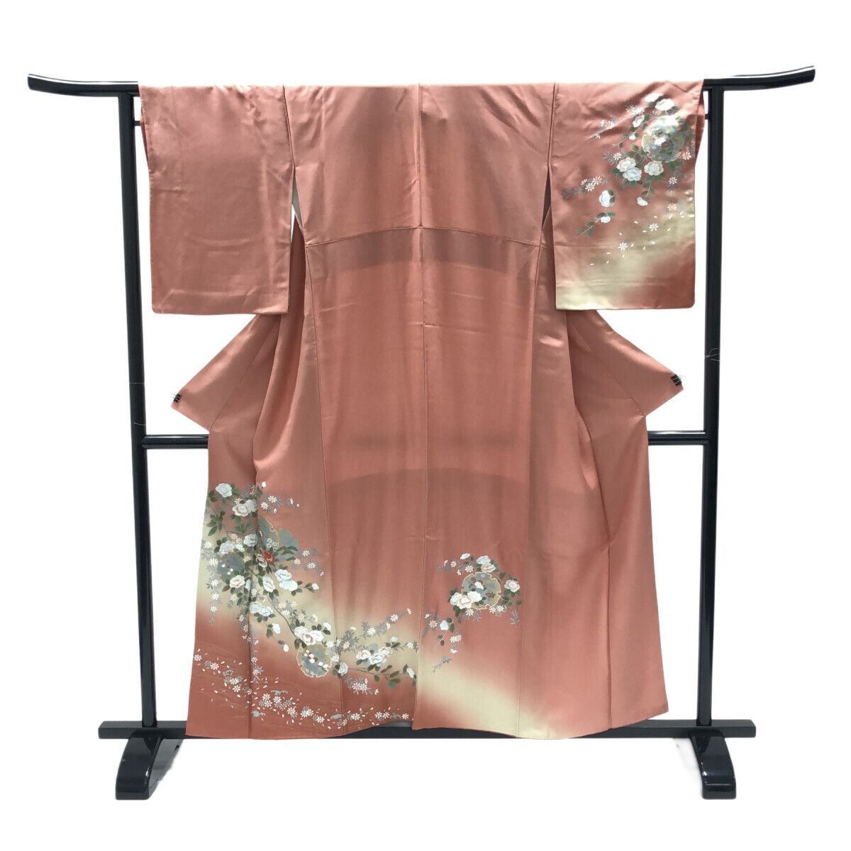 訪問着/美品/京友禅/ピンク/仕立上がり/適応身長147～155㎝/8083 訪問着/美品/京友禅/ピンク/仕立上がり/適応身長147～155㎝/8083