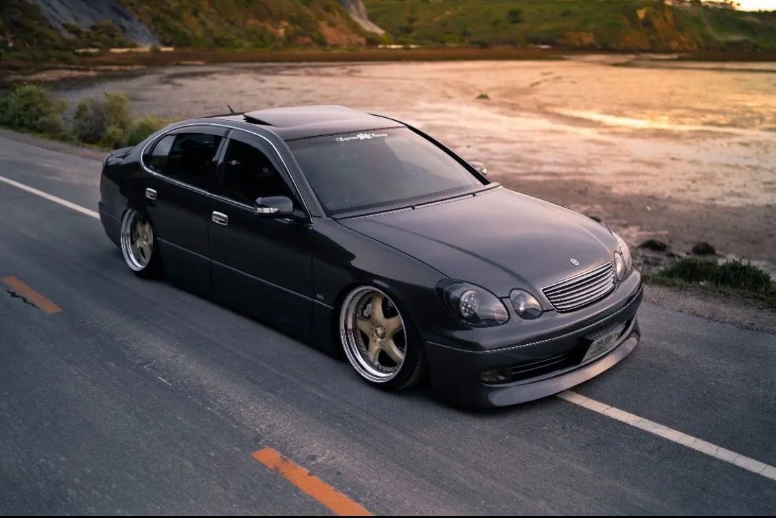 16 アリスト　ボンネットスポイラー　本物　ジャンクションプロデュース 16 アリストボンネットスポイラー本物ジャンクションプロデュース美