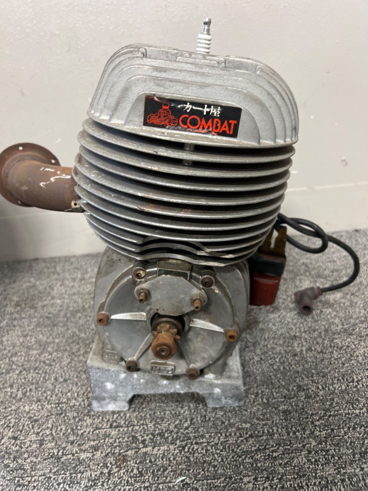 ︎ レーシングカート エンジン ロータリーバルブ 現状品