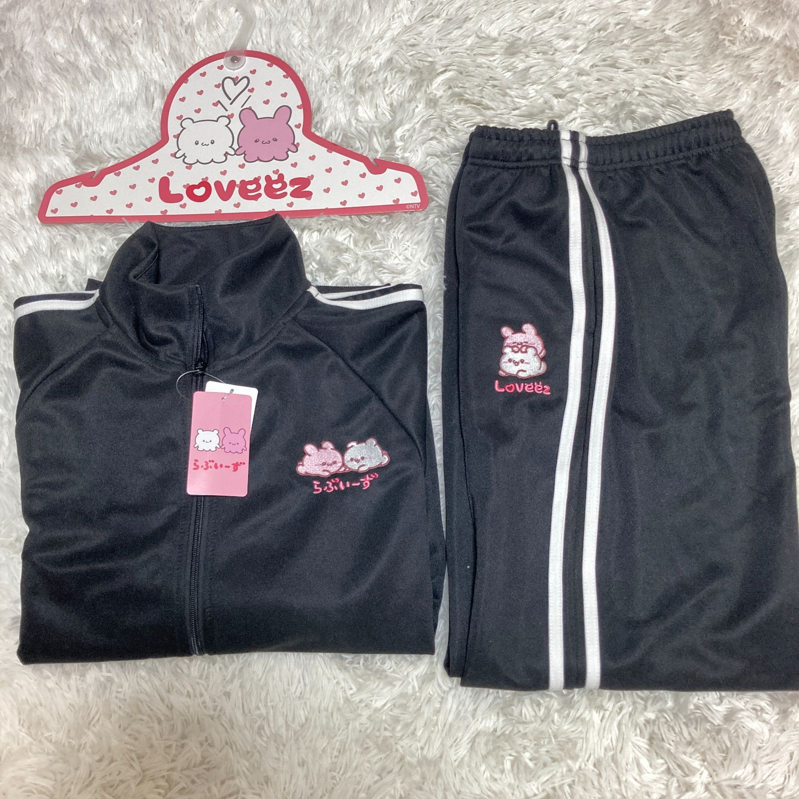 希少♥ドンキ らぶいーず ライン 長袖 長ズボン ジャージ L ♥ 希少♥ドンキ らぶいーず ライン 長袖 長ズボン ジャージ L