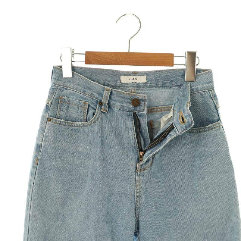 AMERI VINTAGE アメリヴィンテージ ワイドレッグデニム ブルー AMERI VINTAGE アメリヴィンテージ ワイドレッグデニム ブルー