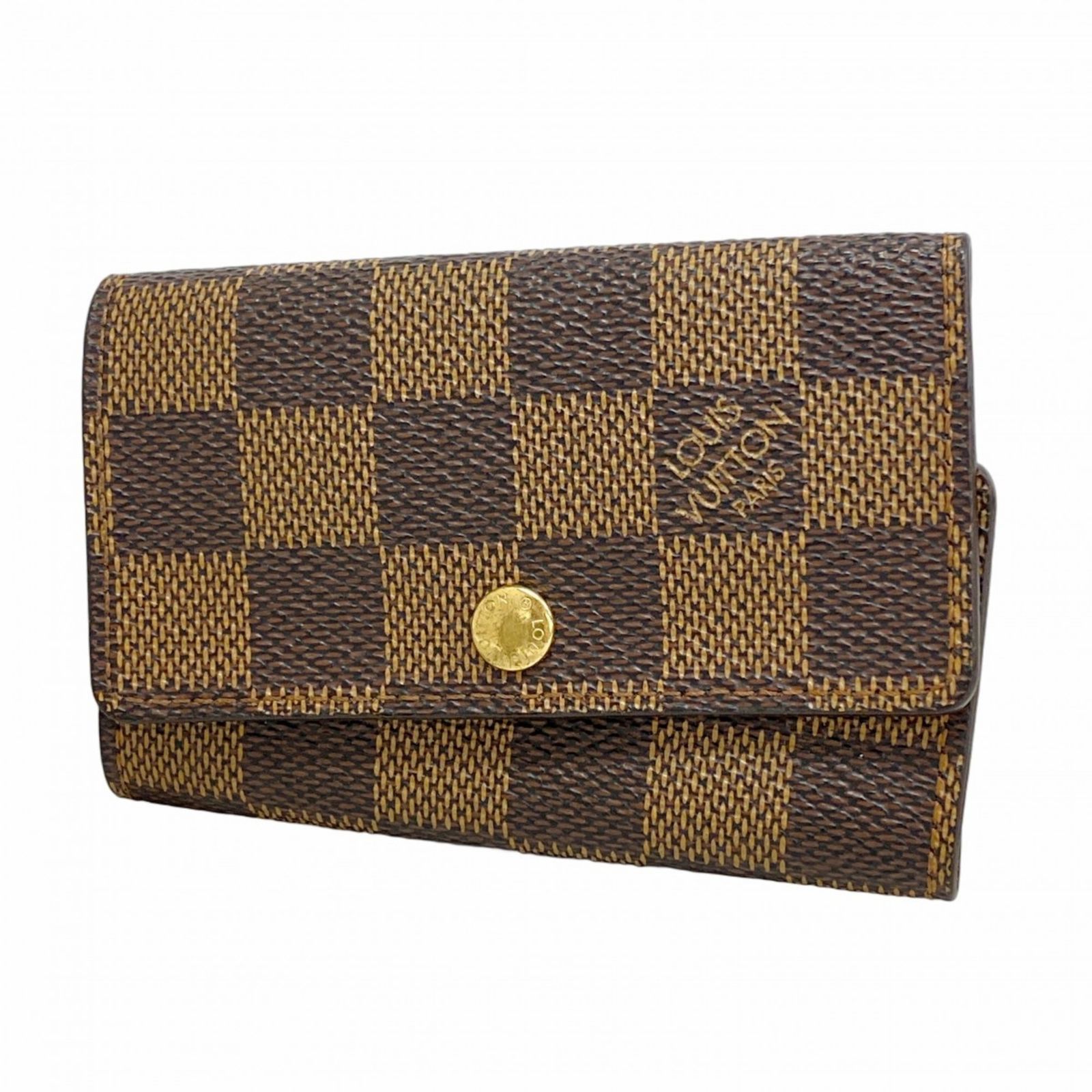 ルイ・ヴィトン キーケース ダミエ エベヌ ミュルティクレ4 N62631 ルイ・ヴィトン(Louis Vuitton) ルイ・ヴィトン キーケース