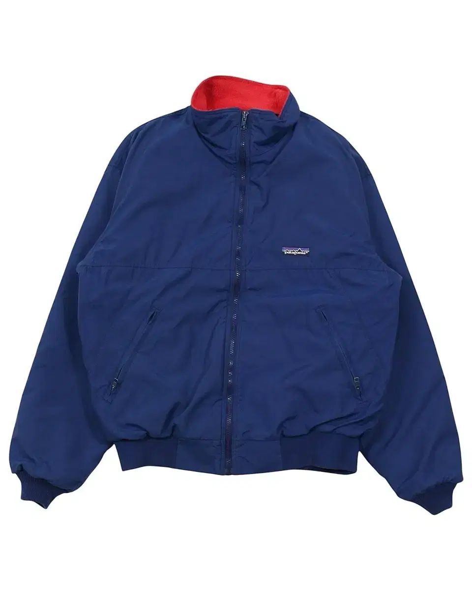 1990s USA patagonia(パタゴニア) ナイロン フリース ボンバー ジャケット ヴィンテージ アメリカ製