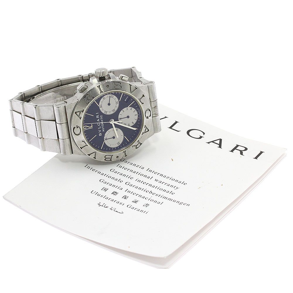 【鑑定済み】ブルガリ ディアゴノ スポーツ 腕時計 CH35S 自動巻き 楽天市場】【BVLGARI】ブルガリ ディアゴノ スポーツ クロノ