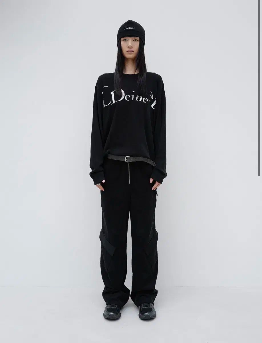 ダイニット コーデュロイ カーゴ パンツ ブラック M