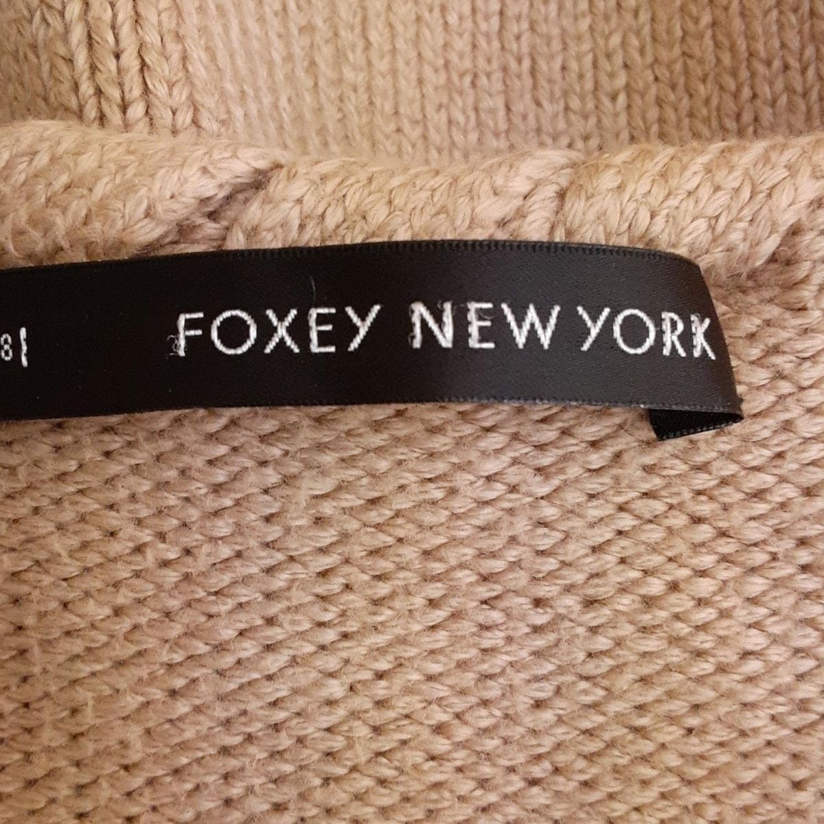 FOXEY NEW YORK カーディガン 38サイズ FOXEY NEW YORK(フォクシーニューヨーク) カーディガン サイズ38 M
