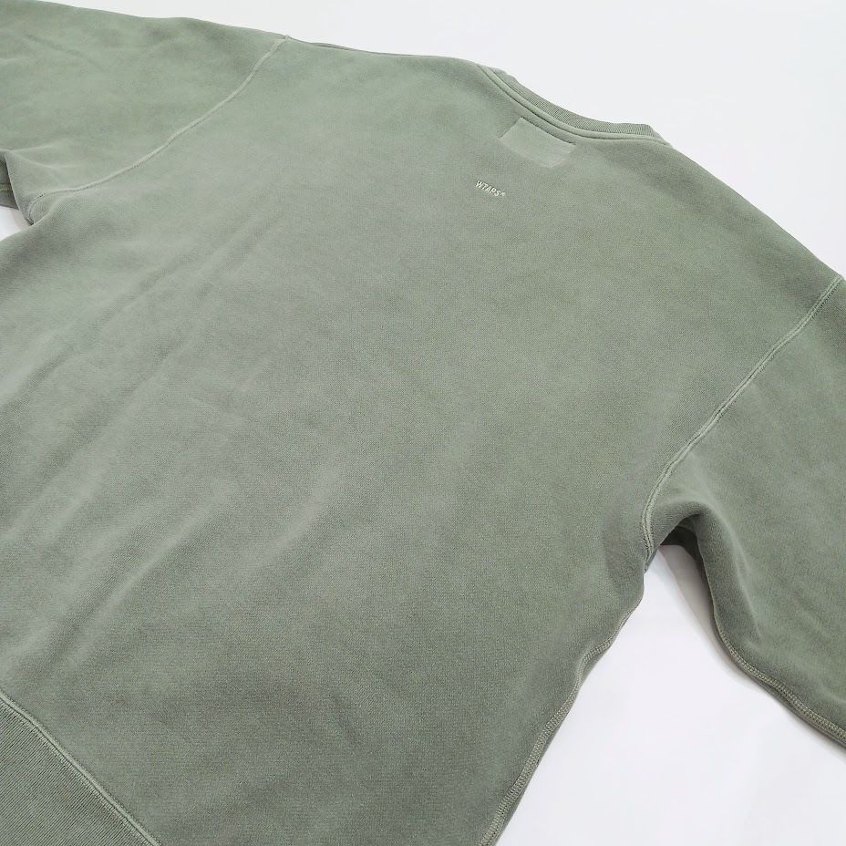 WTAPS ダブルタップス BLANK 01 CREW NECK クルーネック スウェット ...