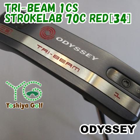パター オデッセイ TRI-BEAM 1CS|STROKELAB 70C RED 34 ||3 128158