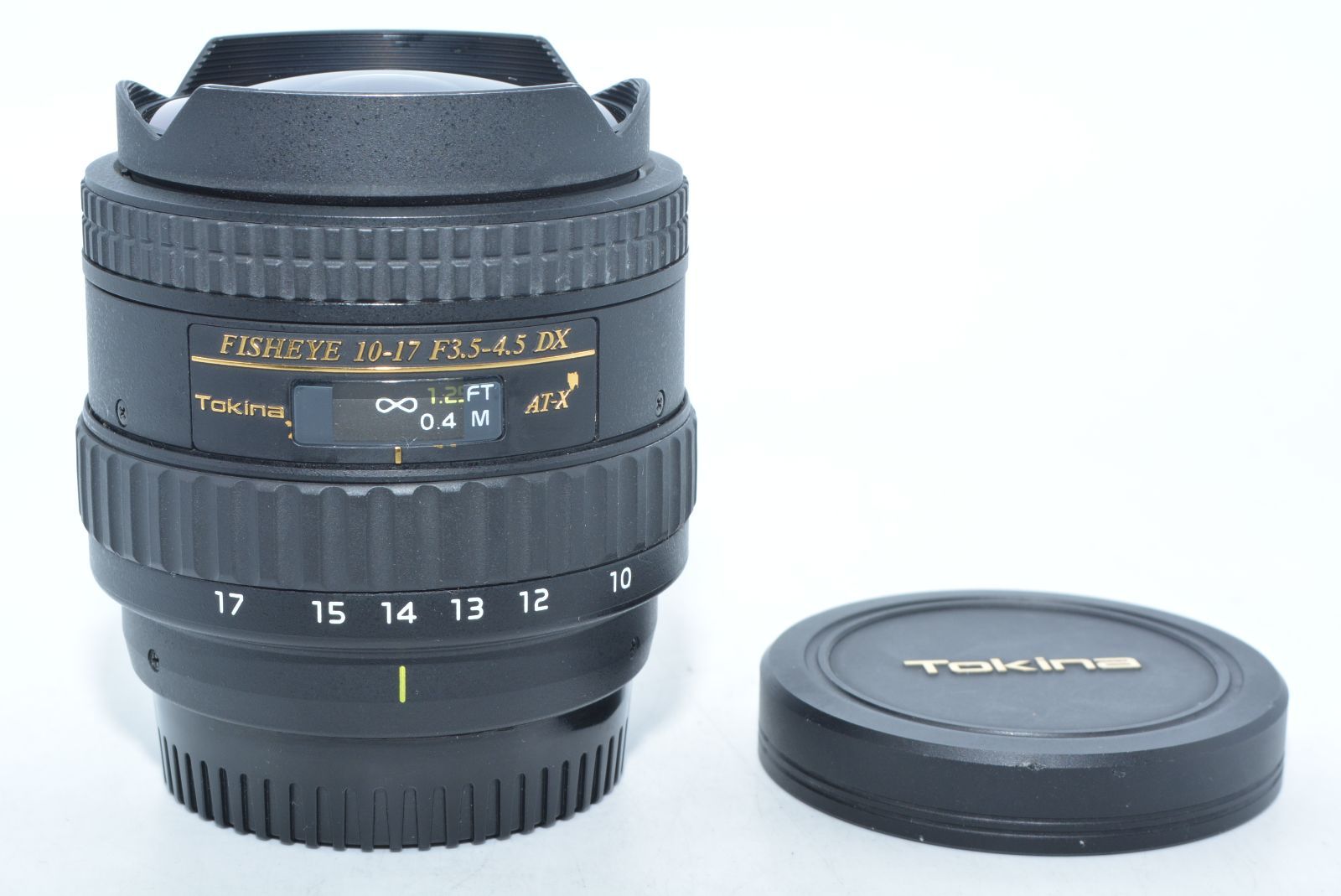 250392☆極上☆Tokina 魚眼ズームレンズ AT-X 107 DX Fisheye 10-17mm