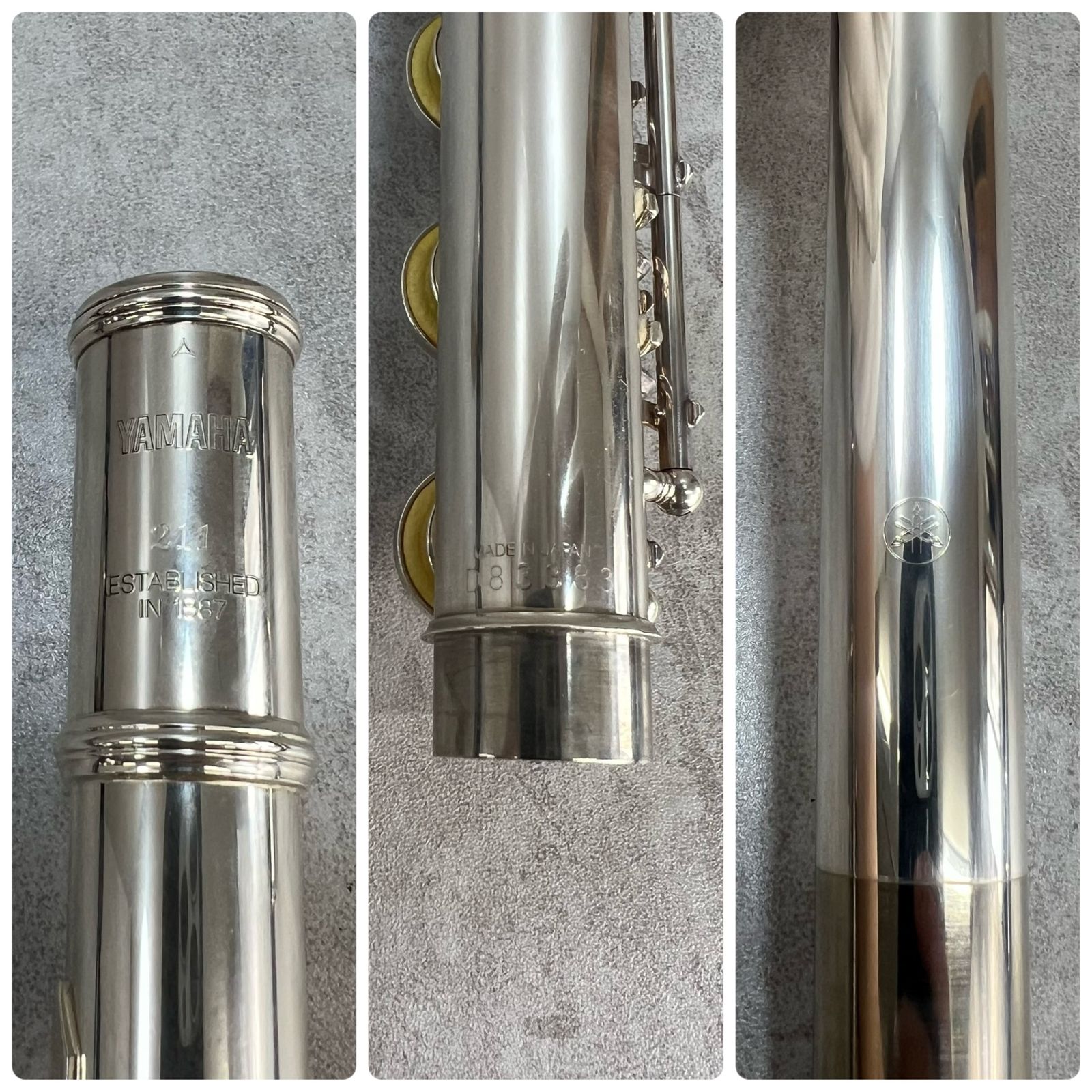 YAMAHA ヤマハ フルート Flute YFL211 後期モデル Eメカニズム